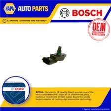 MAP Sensor fits PORSCHE CAYMAN 981 3.8 15 to 16 MDB.XA Manifold Pressure Bosch