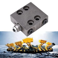 Pressure Relief Valve Plate For Excavator Equipment Steel Material New