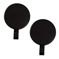 Magnetic Wreath Hanger Heavy Duty Magnet Hooks Hanging Supplies for 1 Black