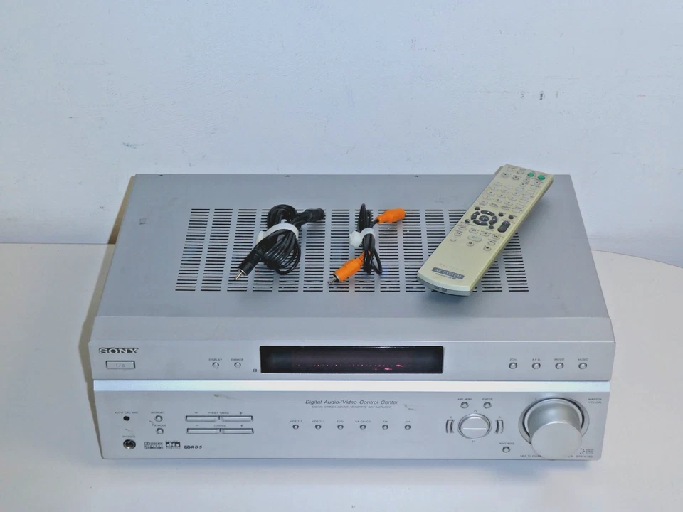Sony STR-K780 5.1 Multi Channel AV-Receiver in Silber inkl. FB, 2 Jahre Garantie - Bild 4 von 4