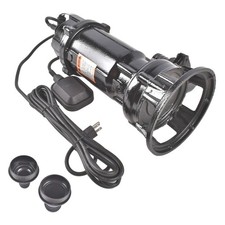 220V 4200GPH 1 HP Sewage Grinder Pump 2" Discharge Auto Float Switch #SEP100CA