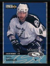 1997-98 Collector's Choice StarQuest #SQ44 Roman Hamrlik  Lightning TW5087