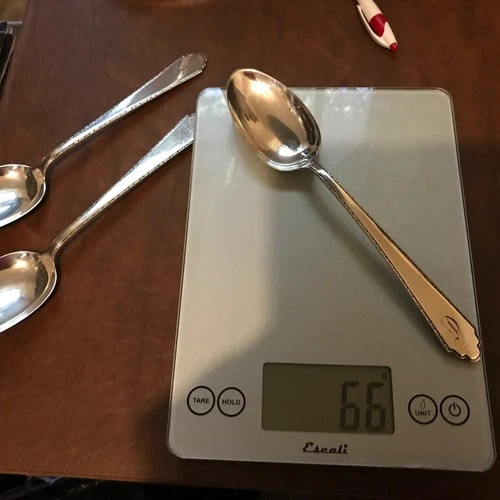 Treasure Sterling Serving Spoon #3..8 5/8 Inches..66 grams...Lunt..Mono..Great!