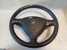 38A* Mercedes Benz MB W169 Multifunktion Leder lenkrad Airbaglenkrad