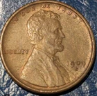 1909-S  VDB  LINCOLN CENT    VF DETAILS  KEY DATE OF THE SET