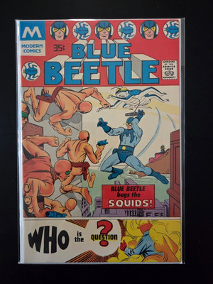 Blue Beetle #1 Modern Comics reprint (1977)  1st app The Question - High Grade