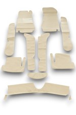 Kit tappeti adatti per Fiat 124 Spider anno 1966-1985 beige