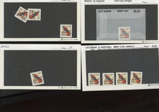 US stamp dealer stock  3044 ALL MNH & 3044a some plate # American Kestrel (goo13