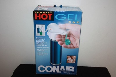 Conair Compact Hot Gel Cap Shaving Cream Warmer System HGM15 New Open Box 