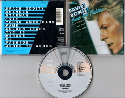 David Bowie CD FAME AND FASHION   1984 RCA # PD84919 - All Time Greatest Hits
