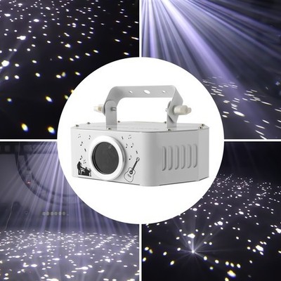 White Laser Show Lighting 4 Modes Stage Light 7500K Laser Projector Disco DJ KTV