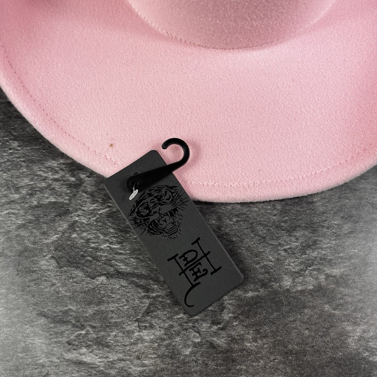 Ed Hardy  Women\'s Hat Pink Felt Cowboy  with Tattoo Ed Hardy Skull Trucker Hat - Pink/combo | Fashion Nova main image 4