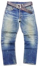 Levis 501 Big E 60s USA Made Selvedge Denim Jeans, Vintage, Men's, W30 Approx.