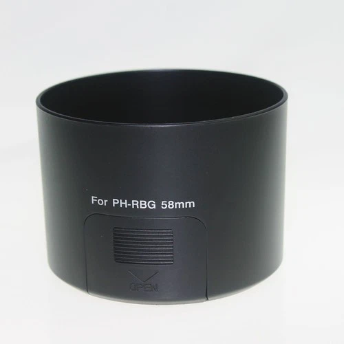 PH-RBG 58mm Lens Hood Shade For Pentax SMCP-DA 55-300mm f4-5.8 ED Lens