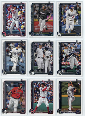 2025 Topps Update - Base - #US1-US175 - You Pick/Choose