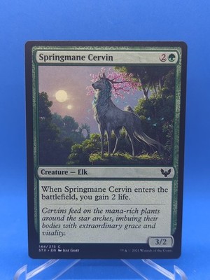 1x Springmane Cervin 144/275 - Strixhaven STX - MTG Regular NM