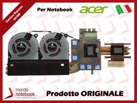 Original Acer Predator G3-572 Cpu/Gpu LüFter Ventilator Neu 60.Q3FN2.001
