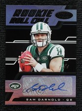 2018 Certified Rookie Roll Call Signatures Mirror Black 1/1 Sam Darnold Auto lz7