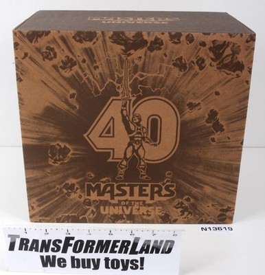 Heman MOTU Origins Mattel Creations 40th Anniversary He-Man 4-Pack MISB NEW