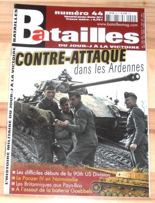 HEFT  BATAILLES - 44 -- ARDENNEN 1944  / HOLLAND 1944 / ..