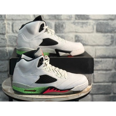 Jordan 5 Retro Poison Green Size 11 136027-115 VNDS