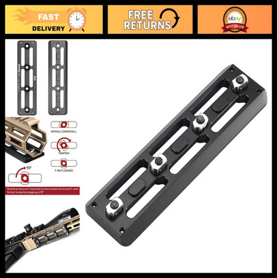M-LOK Arca Dovetail Rail Quick-Release Tripod Mount Adapter - Lightweight Alumin
