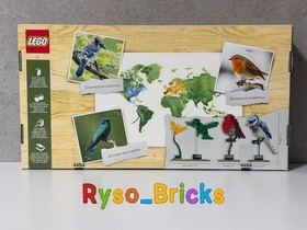 LEGO Ideas 21301 Birds Blue Jay Hummingbird Robin New Factory Sealed