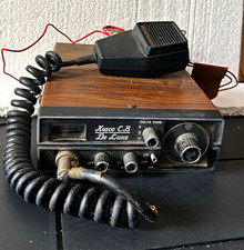 Vintage Kraco CB De Luxe 23 Channel Radio w/ Microphone Japan UNTESTED