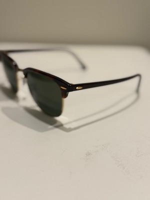 RAYBAN CLUBMASTER RB3016 W0366 55-21 | eBay