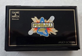 Nintendo Game & Watch PINBALL Multi Screen PB-59 Retro Console W/Box