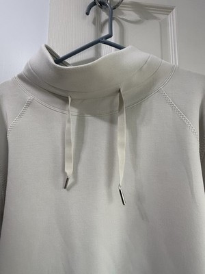 Spank Mock Neck Tunic 3x Light Grey/Silver