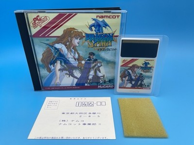 Dragon Spirit NEC PC Engine Namcot HuCARD Japan CIB w/ reg card - US Seller!