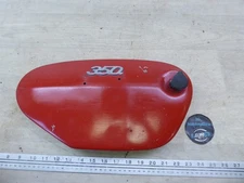 1969 Yamaha R3 Grand Prix 350 Y11718) left side cover panel with emblem