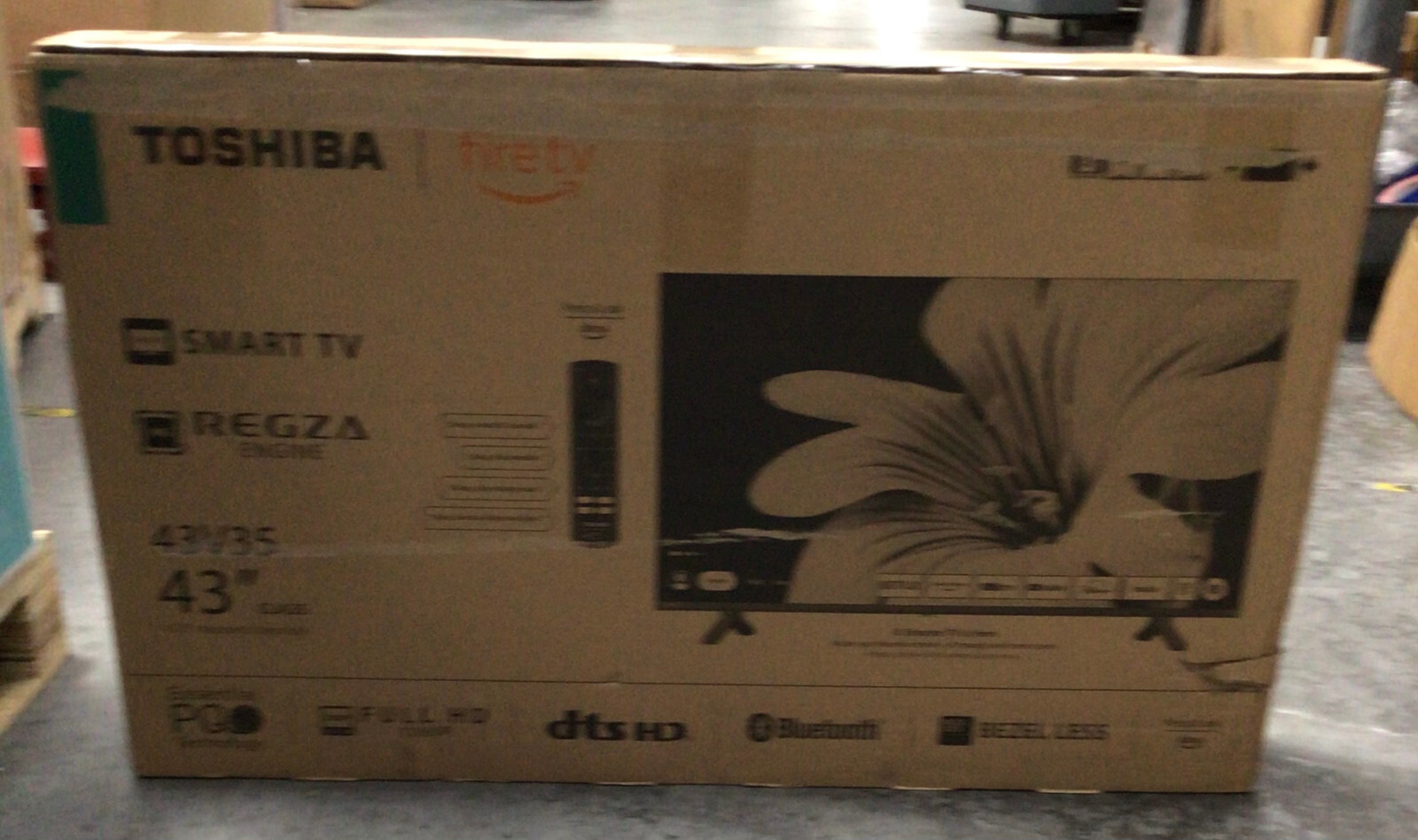 Toshiba - 43" Class C350 Series LED 4K UHD Smart Fire TV
