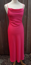 Urban Outfitters Strappy Long Dress Size XS Cerise Pink Charity Sale CLEARANCE