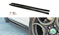 CUP Seitenschweller AnsäTze Schwarz FüR Alfa Romeo Giulietta Skirts Schweller