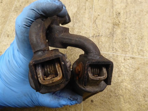 1982 Suzuki GS450L GS450 L S773-1) left right front foot pegs set - Picture 12 of 12