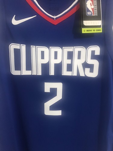 Nike Kawhi Leonard NBA Los Angeles Clippers Vaporknit Jersey CW3447-400 Sz 48 L - Picture 3 of 4