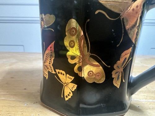 Vintage Enesco “Golden Butterflies” Creamer Japan in EUC - Picture 9 of 14