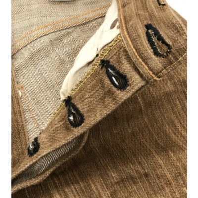 SugarCane　lot1974 w38 Sugar Cane Lot No. SC42460 1947 Straight Leg - 14.25oz Black