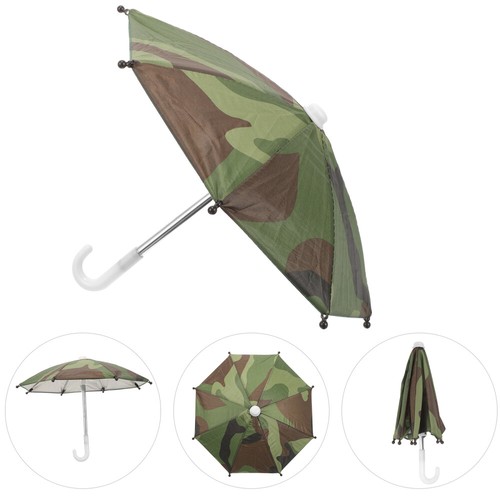 1 Set Decorative Phone Protector Small Phone Sunshade Riding Small Umbrella - 第 7/12 張圖片