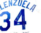1981 Team Signed World Series LA Dodgers W/inscrip Fernando Valenzuela Jersey  — photo 6