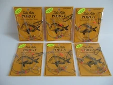 6 PORGY - SCUP RIGS 2 DROP BEADED HI-LO TIDE RITE RIG SALTWATER FISHING CHOICE