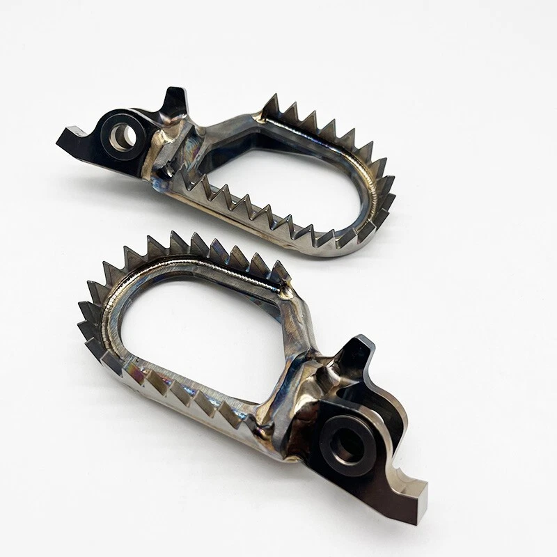 High Strength Ultra-Lightweight Titanium Foot Pegs for Motocross HONDA - Image 4 of 4
