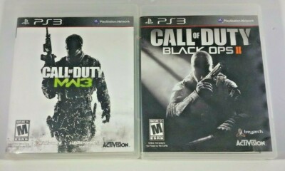 PS3 Call Of Duty Black OPS 2 Call Of Duty Modern Warfare 3