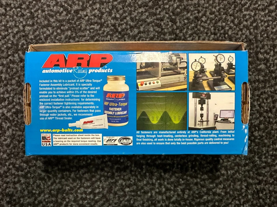 Nuevo kit de pernos de cabeza ARP 4G63 7 pernos DSM EVO 207-3900 Foto 3 de 4