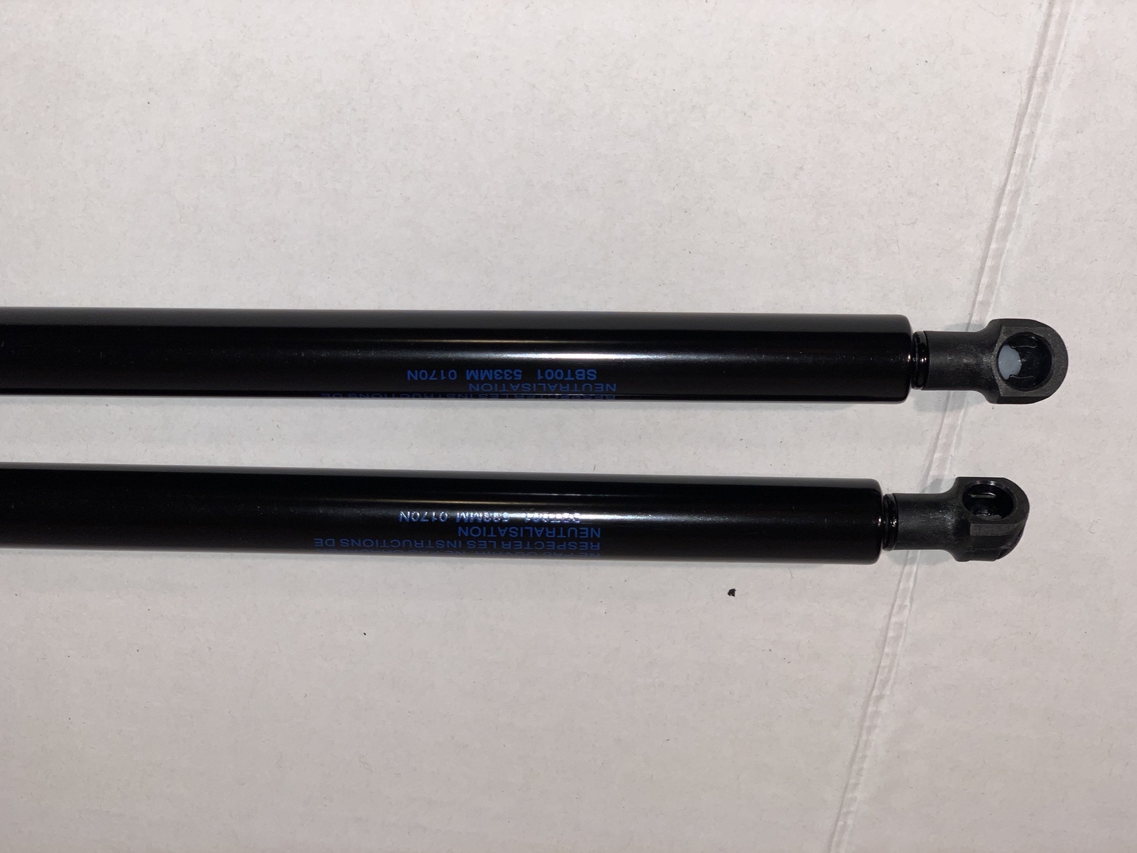 Bentley Continental GT GTC Flying Spur hood shocks lift support (long)