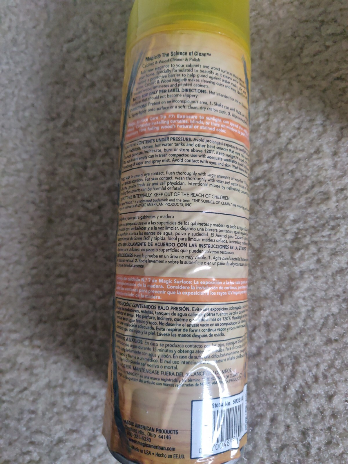 Lot of 6 Magic And Wood Cleaner Polish 17 oz DISCONTINUED eBay