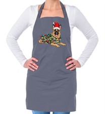 Tedesco Pastore Natale - Unisex Adulti Grembiule - Alsazia Cane Cani Love