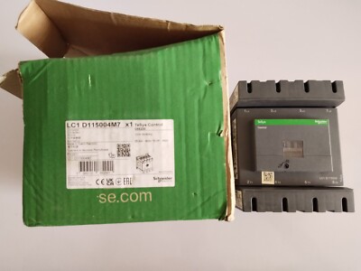 SCHNEIDER LC1D115004M7  4pole POWER CONTACTOR VOLTAGE 220VAC FREE FAST 